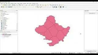 How to create Thiessen polygon and measure area in QGIS || Voronoi diagram