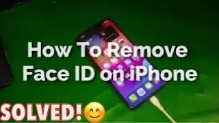HOW TO RESET / REMOVE APPLE FACE ID ON ANY iPHONE 7/8/X/11/12/13/14/15 PRO/MAX/SE