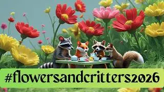 Flowers and Critters Collab 2026/Panda birthday card 