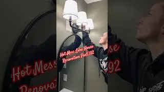 HOT MESS LAKE HOUSE RENOVATION PART 192 | EXTREME BATHROOM MAKEOVER!