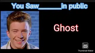 Rick Astley Becoming Uncanny (You Saw)