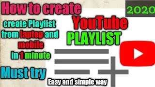 How to make Playlist on YouTube | YouTube playlist | technical IHQ
