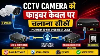 How to Link IP Cameras with Fiber Optic Cable Using a Media Converter | Media Converter Use