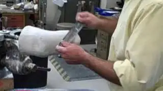 A Prosthetic Maker at Work