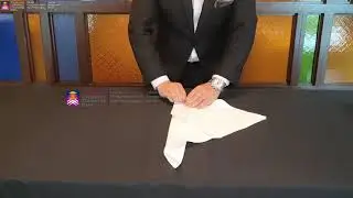 Napkin Folding - Candle