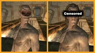 Ash Zombie's face can be restored! Skyrim Anniversary Edition