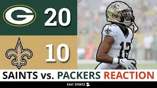 New Orleans Saints News & Rumors After 20–10 Loss at Packers: CUT Ian Book? Tony Jones RB3, Wil Lutz