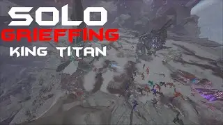 ARK OFFICIAL PVP - GANG GANG - HOW TO DO KING TITAN SOLO