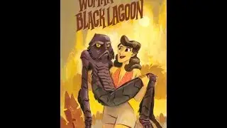 Woman from the Black Lagoon Painting Process