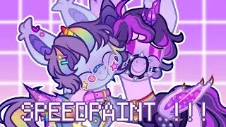 - ̗ ̀ MLP speedpaint: Commission for b-vnny ̖ ́-