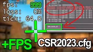 Como CRIAR sua PRÓPRIA CFG no CSGO (mais FPS) + CSR2023.cfg com TODAS as MIRAS - Dicas CSGO