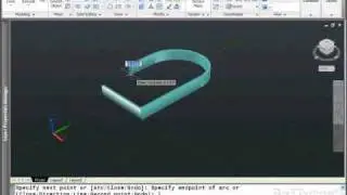 AutoCAD 3D - Polysolid Command - for versions 2009, 2010, 2011, 2012, 2013 & 2014