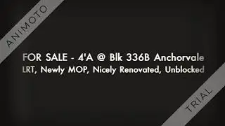 FOR SALE - 4A @Blk 336B Anchorvale