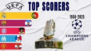 UEFA Champions League Top Scorers All Winners (1956-2025) | UCL Golden Boot