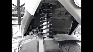 Амортизатор 310mm Dio 34-35 GBL GBLK ZX . Замена сайлентблока.