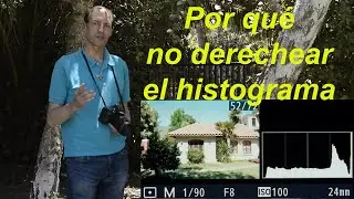 Por qué no derechear el histograma Curso de fotografía 177