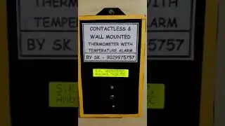 Contact less Thermometer