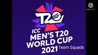ICC Men's T20 World Cup 2021 | Team squads