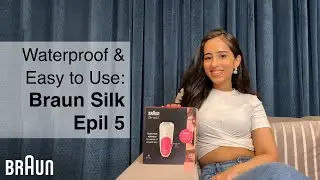 Braun Silk Epil 5: The Waterproof Epilator with Sensosmart Technology | Braun India