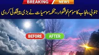 Pleasant Weather In South Punjab | Weather News | Rohi