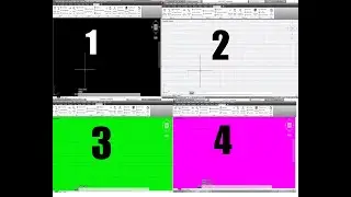 how to change background color in AUTOCAD 2020