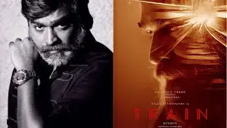 TRAIN OFFICIAL TITLE LOOK  VIJAYSETHUPATHI , MYSSKIN , KALAIPULI S. THANU  LEGEND MEDIA S