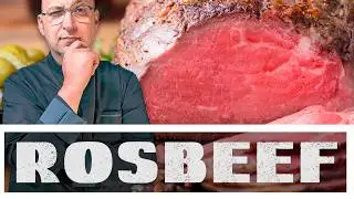 Rosbeef, a little-known cooking technique, you absolutely must try!