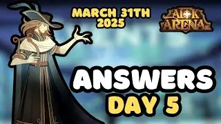 AFK ARENA - POETIC POP QUIZ - DAY 5