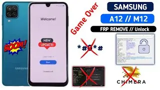 All Samsung A12/M13/A33/ FRP BYPASS  New Security Android 13 | Adb Enable Fix | Unlock New Method