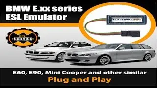 BMW E60, E90 ESL ELV emulator