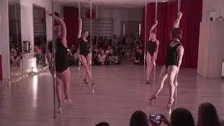 Beyonce - Crazy in Love pole performance (50 shades of grey version) by Pole Dance Vilnius