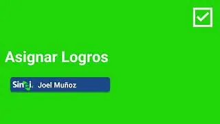 Asignar Logros - Módulo docente