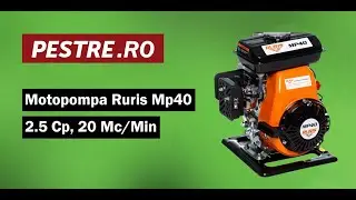 Motopompa Ruris Mp40, 2.5 Cp, 20 Mc/Min