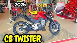 NOVA COR DA CB TWISTER 300CC 2025