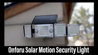 Onforu Solar Lights Outdoor, 3000LM 280 LED