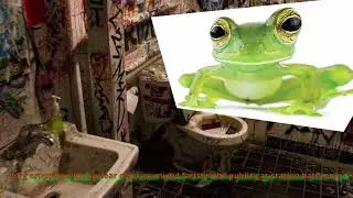 Forg erupting with nuclear chlorine mixed farts in the public gas station bathroom type beat