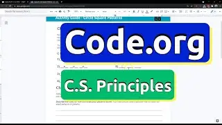 Code.org Lesson 3 Circle Square Patterns Activity Guide | Tutorial and Answer | Unit 1 CS Principles