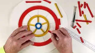 Stained Glass Mobile - How To Make The Wheel Mobile