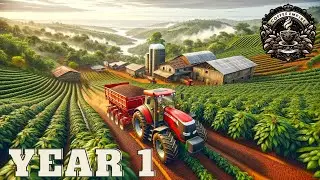 I Spent 1 Year in Brazil - Coffee Empire Year 1 - Farming Simulator 22