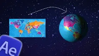 How to Create a Globe in After Effects: Working with the Sphere Plugin