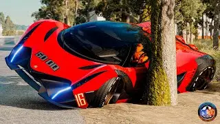 Side Collisions of Cars #40 - BeamNG drive CRAZY DRIVERS