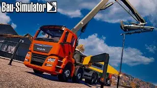 Bau Simulator #03 - Betonmischer & Pumpe im Einsatz! | Construction Simulator