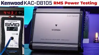 Kenwood KAC-D8105 - RMS Power Testing!
