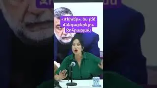 «Ժեխեր», ես առաջիկայում չեմ ծննդաբերելու, չունեմ, нет, չկա․․․ Նաիրա Զոհրաբյան