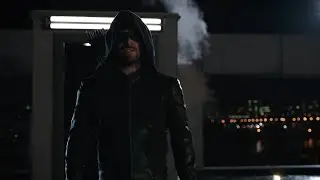 "Make The Right Choice!" Oliver Vs Tommy (Dark Archer)/Rooftop Fight || Arrow 8x01 1080p