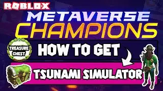 How To Find Wren's Treasure Chest #1 in Tsunami Simulator | Roblox Metaverse Champions Event