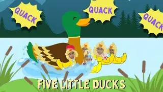 Five Little Ducks | Nursery Rhymes | Sia and Elias