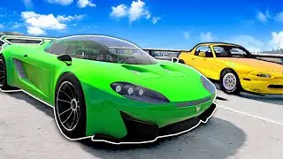 Racing the WEIRDEST CARS in BeamNG Drive!