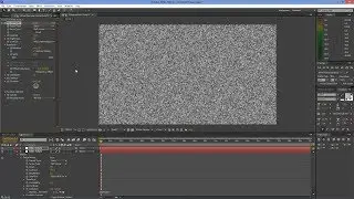 After Effects Tutorial: TV Noise Effect