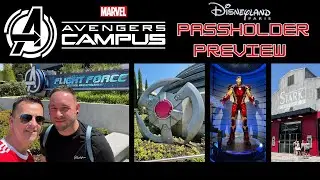 DISNEYLAND PARIS 2022 - MARVEL AVENGERS CAMPUS PREVIEW